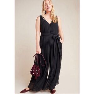 Anthropologie Viva Pleated Jumpsuit Size 24W